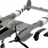 Motormax - P-38 Lightning Heavy Fighter Plane Sky Wings Collection 1/60th Scale Die-Cast Vehicle Replica