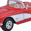 Motormax - Red 1959 Corvette Timeless Legends Collection 1/24th Scale Die-Cast Vehicle Replica