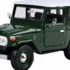 Motormax - Toyota Land Cruiser FJ 40 (Hard Top) Platinum Collection 1/24th Scale Die-Cast Vehicle Replica
