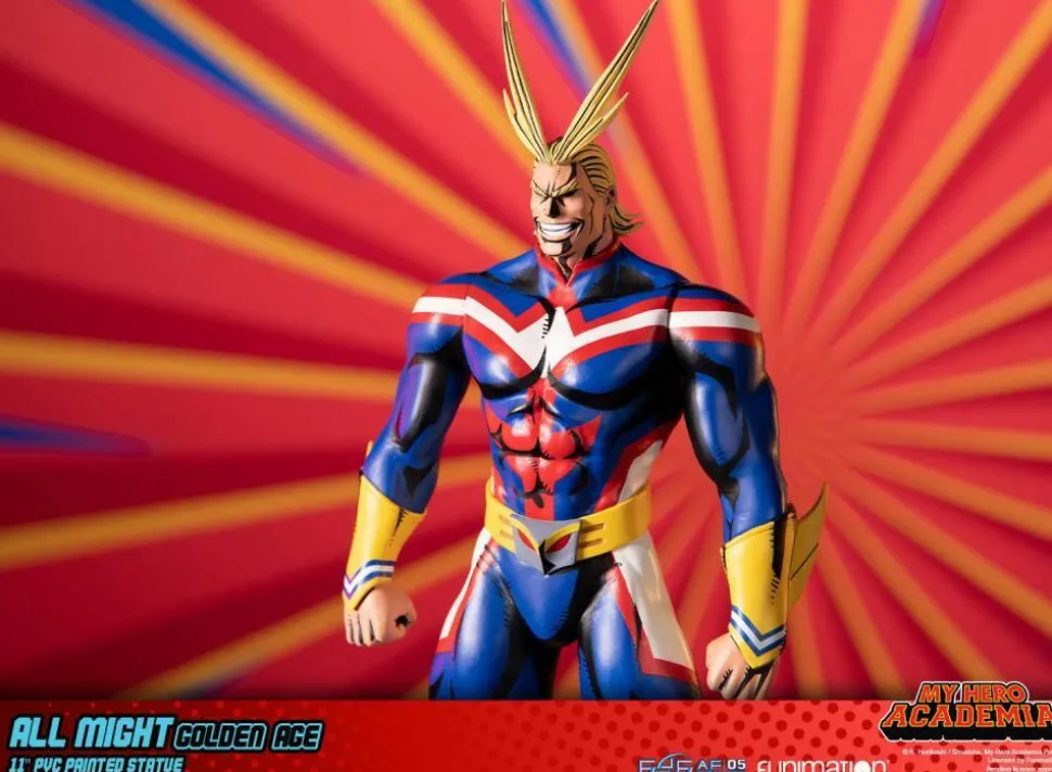 My Hero Academia - All Might Golden Age 11” PVC Statue