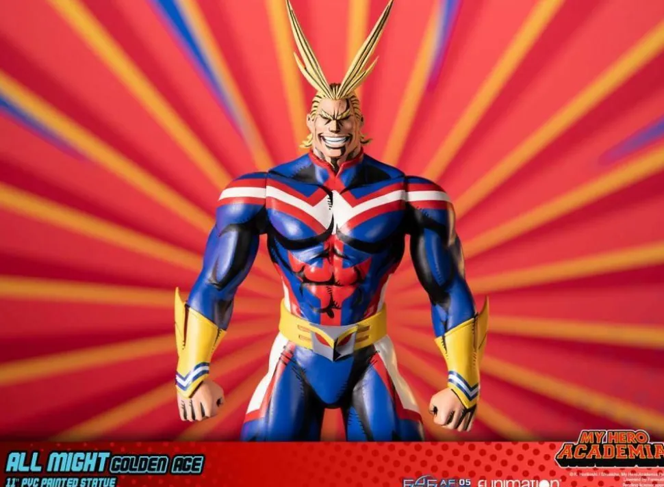 My Hero Academia - All Might Golden Age 11” PVC Statue