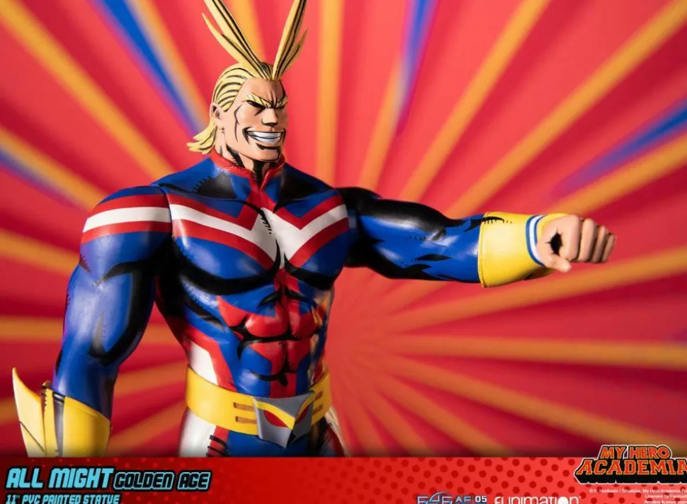 My Hero Academia - All Might Golden Age 11” PVC Statue