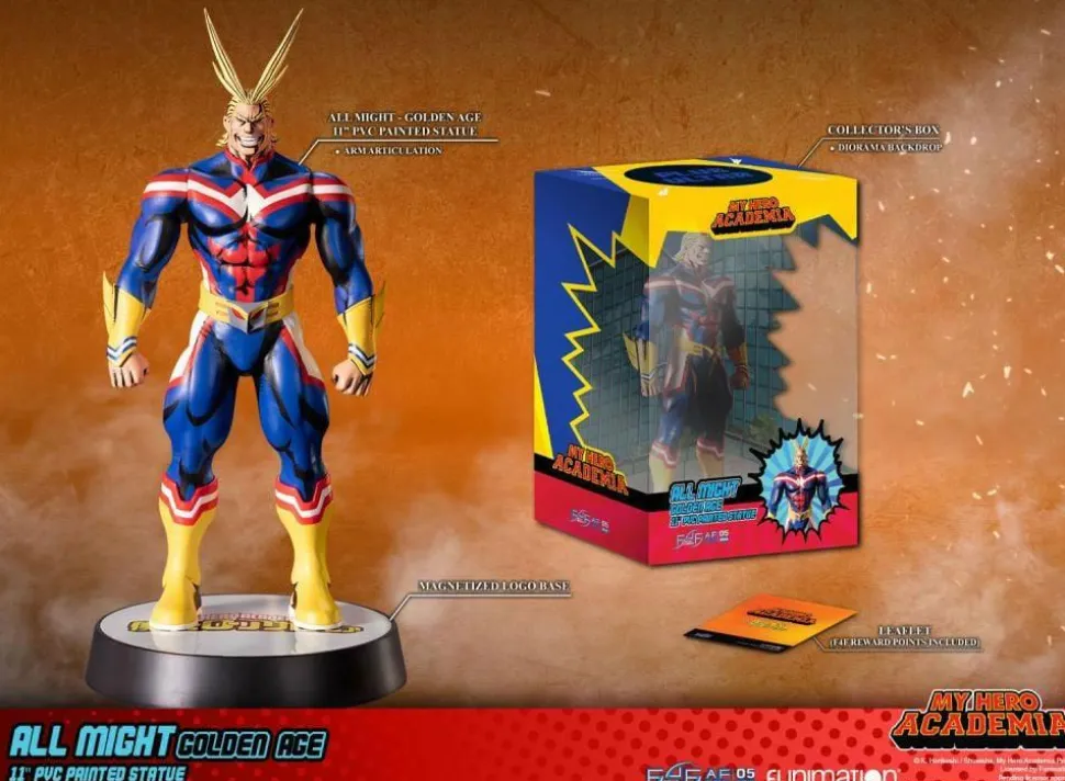 My Hero Academia - All Might Golden Age 11” PVC Statue