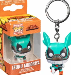 My Hero Academia - Deku with Helmet Pocket Pop! Vinyl Keychain