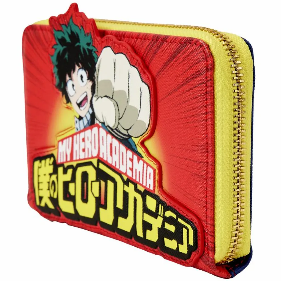 My Hero Academia - Izuku Punch 4” Faux Leather Zip-Around Wallet