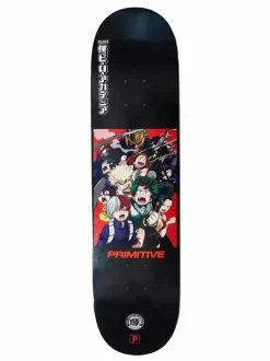My Hero Academia - MHA x Primitive Black 8.5” Skateboard Deck (Deck Only)