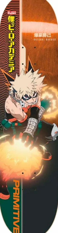 My Hero Academia - MHA x Primitive Katsuki Bakugo 8.25” Skateboard Deck (Deck Only)