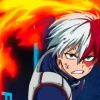 My Hero Academia - MHA x Primitive Shoto Todoroki 8.125” Skateboard Deck (Deck Only)