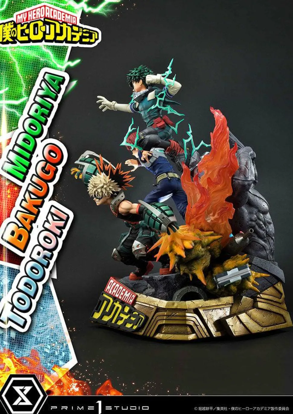 My Hero Academia - Midoriya, Bakugo & Todoroki 1/4 Scale Diorama Statue