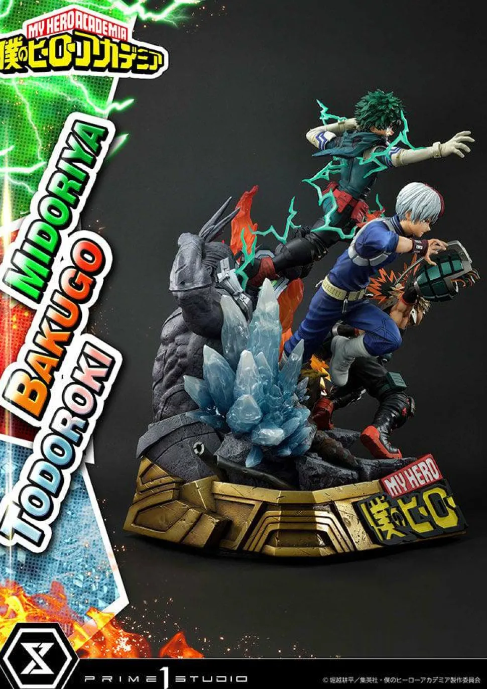 My Hero Academia - Midoriya, Bakugo & Todoroki 1/4 Scale Diorama Statue