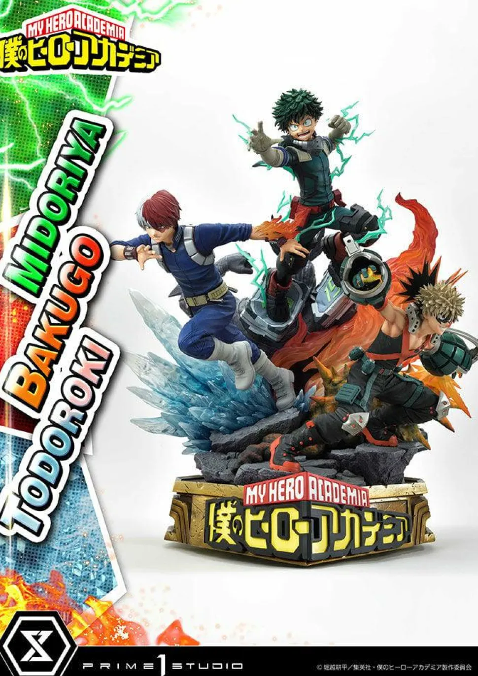 My Hero Academia - Midoriya, Bakugo & Todoroki 1/4 Scale Diorama Statue