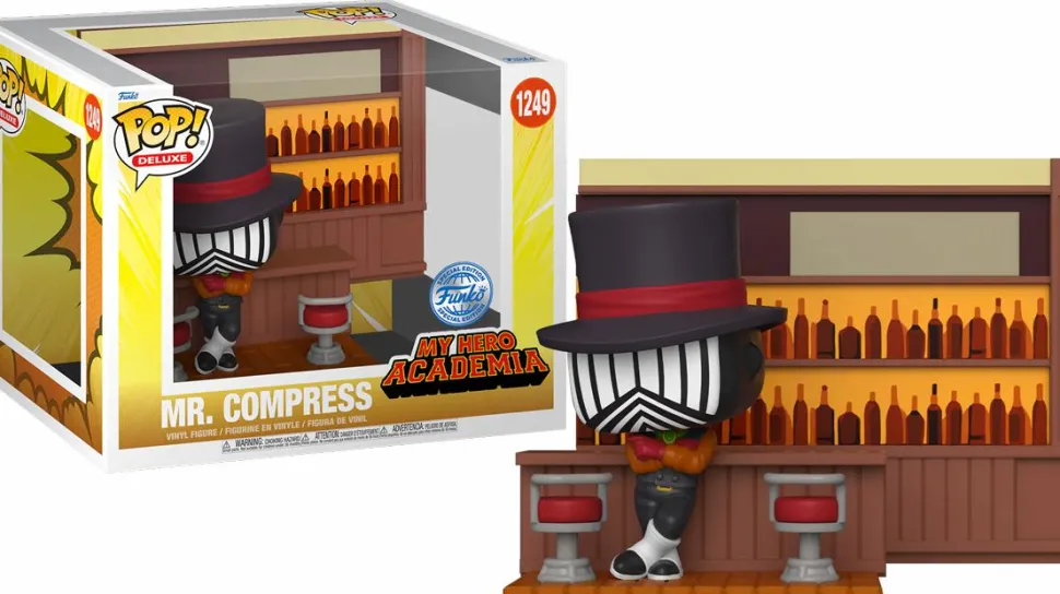 My Hero Academia - Mr. Compress in Hideout Deluxe Pop! Vinyl Figure