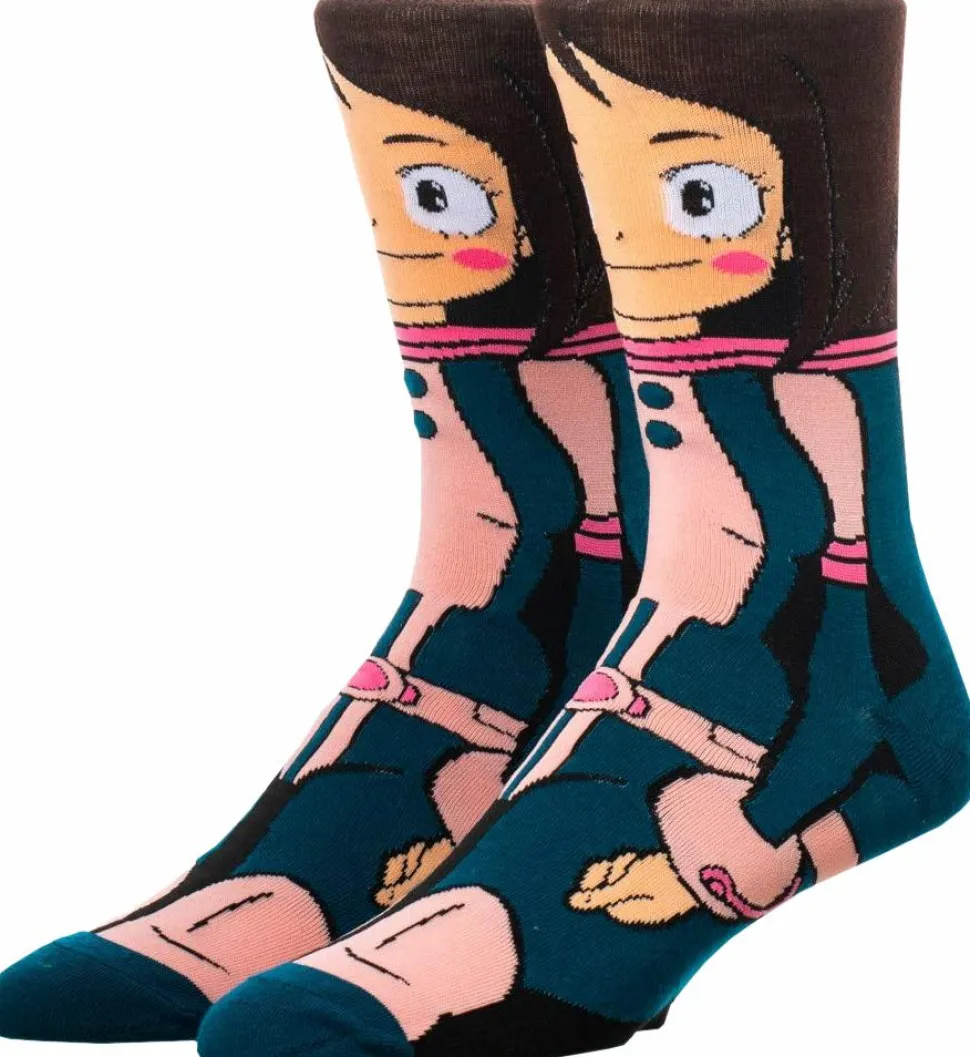 My Hero Academia - Ochaco 360 Character Men’s Socks (One Size)