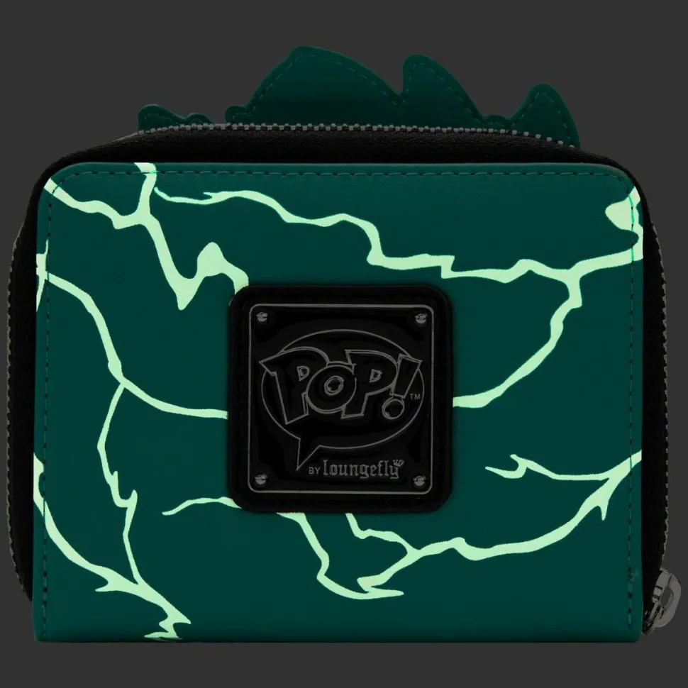 My Hero Academia - Pop! Deku Infinity Cosplay Glow in the Dark 4” Faux Leather Zip-Around Wallet