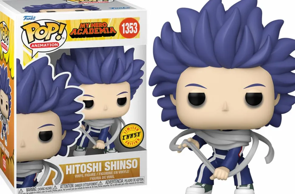 My Hero Academia: Season 5 - Hitoshi Shinso Pop! Vinyl Figure in Acrylic Pop! Protector (Chase Variant)