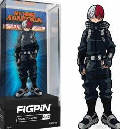 My Hero Academia: World Heroes' Mission - Shoto Todoroki FigPin Enamel Pin