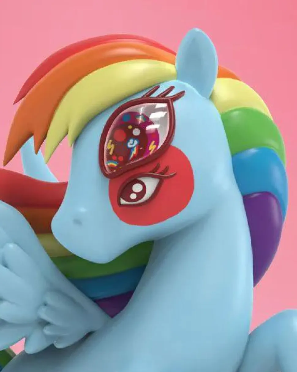 My Little Pony - Rainbow Dash 9" Vinyl Figure by Ricardo Cavolo