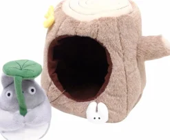 My Neighbor Totoro - Totoro with Stump House 7" Plush