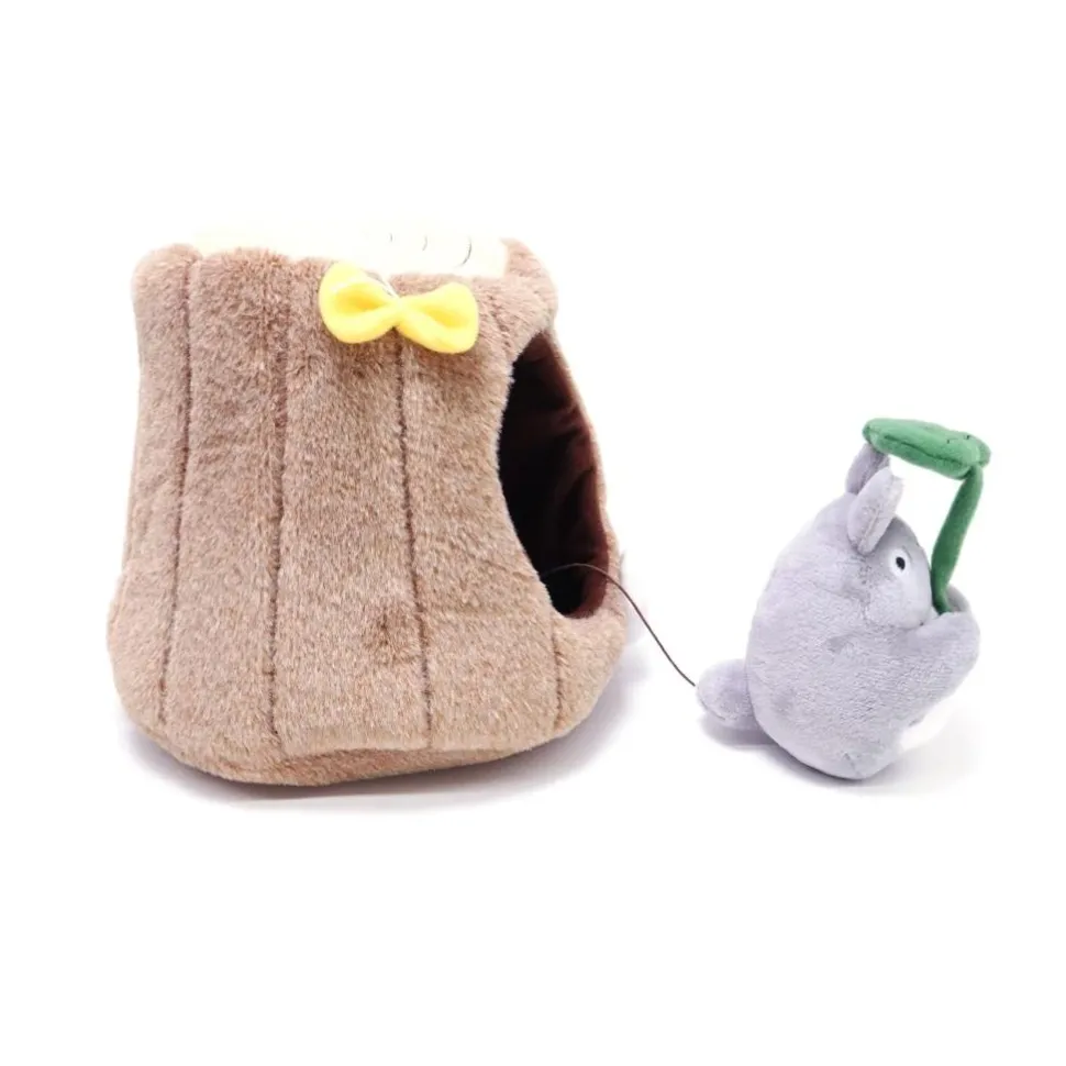 My Neighbor Totoro - Totoro with Stump House 7" Plush