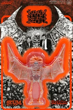 Napalm Death - Scum Demon Second Pressing Orange ReAction 3.75” Action Figure