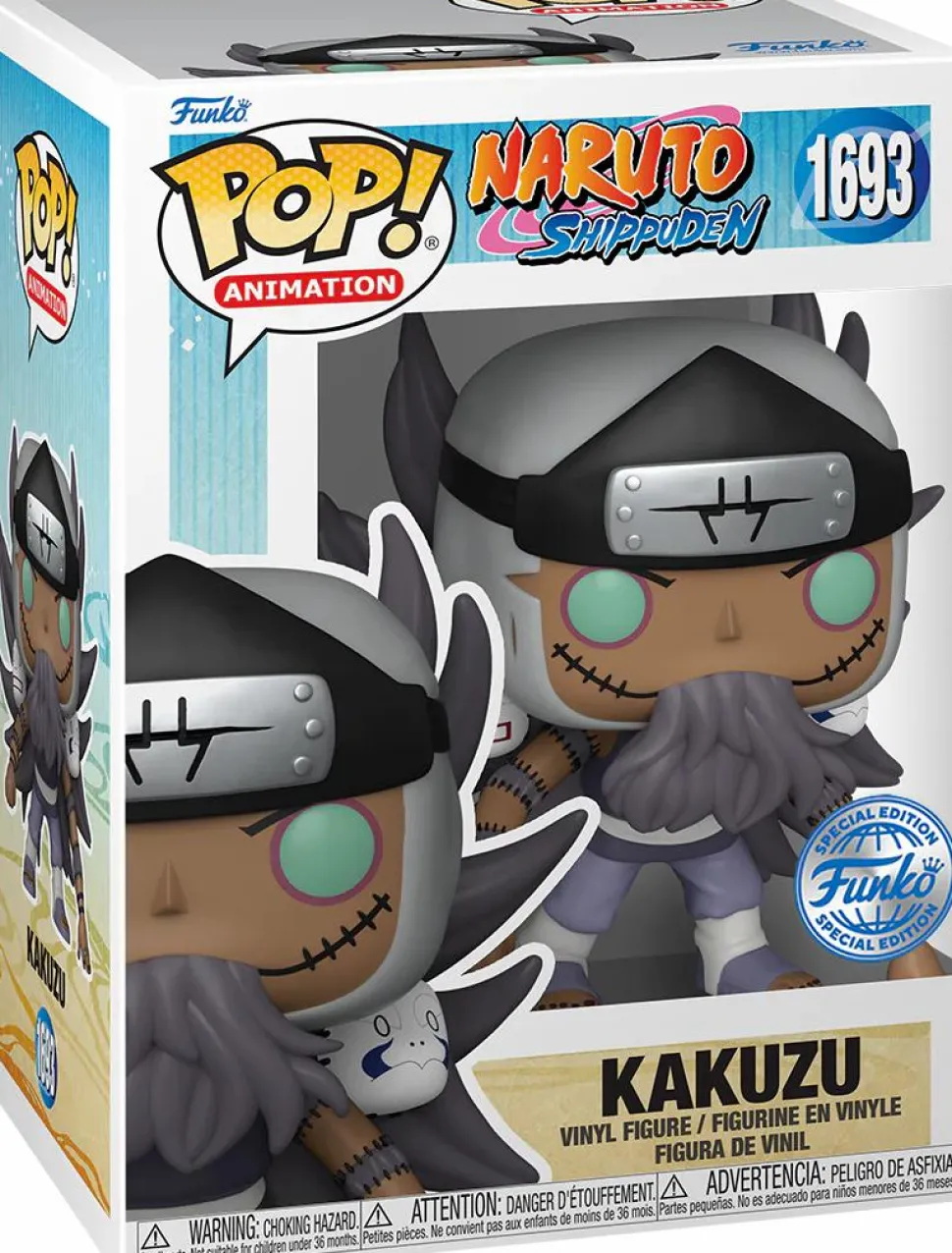 Naruto - Kakuzu (Earth Grudge) Pop! Vinyl Figure (Popcultcha Exclusive)
