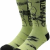 Naruto - Naruto x Primitive Kakuzu Washed Green Crew Socks (One Size)