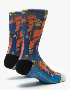 Naruto - Naruto x Primitive Shadow Clone Blue Crew Socks (One Size)
