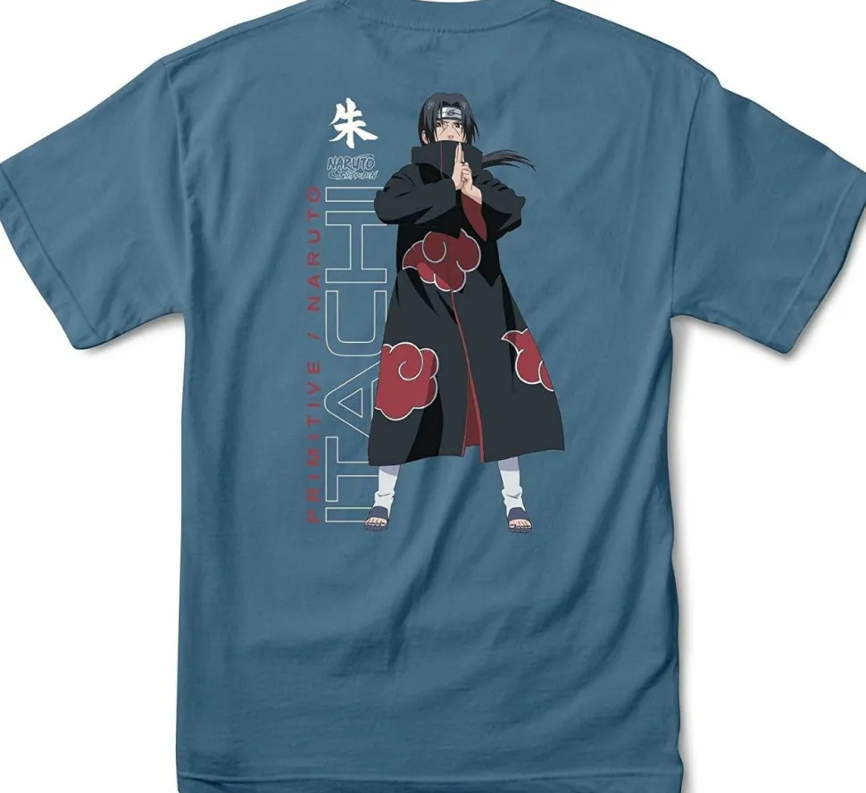 Naruto - Naruto x Primitive Itachi Slate T-Shirt