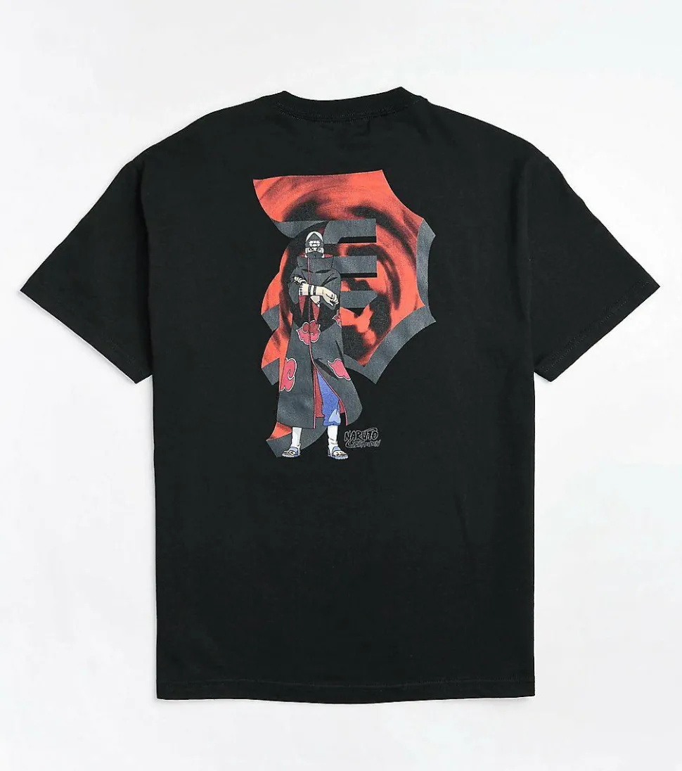 Naruto - Naruto x Primitive Kakuzu Black T-Shirt