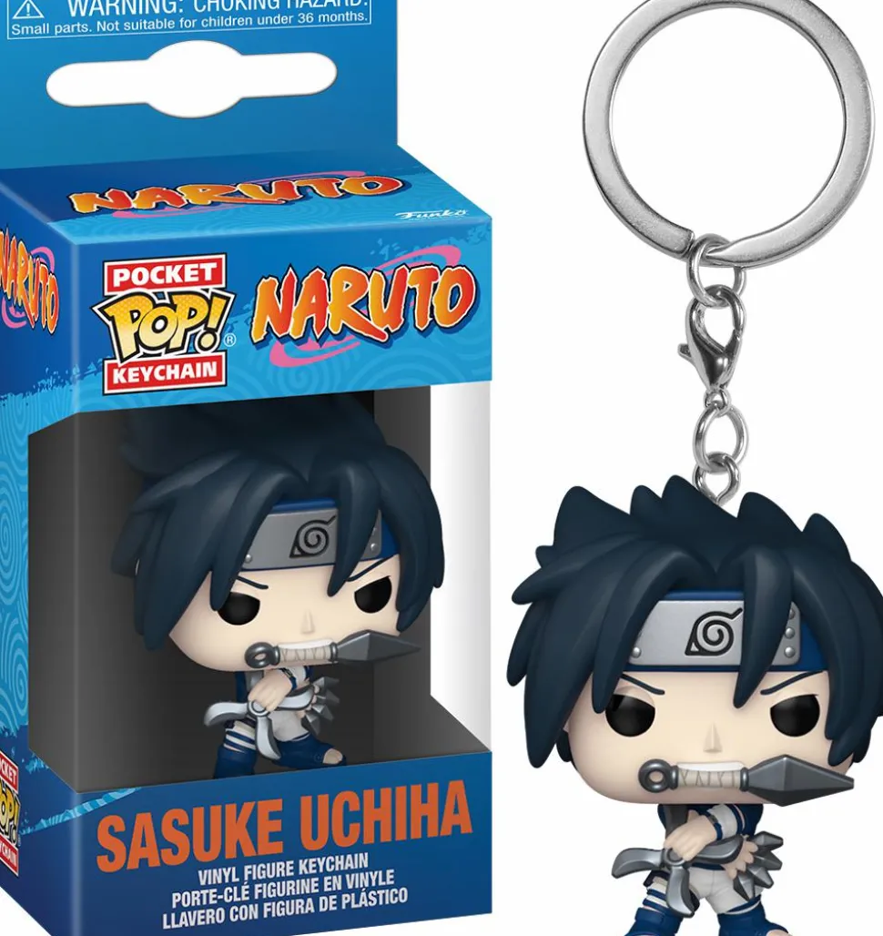 Naruto - Sasuke Uchiha Pocket Pop! Keychain