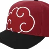 Naruto: Shippuden - Akatsuki Cloud Adjustable Pre-Curved Snapback Hat