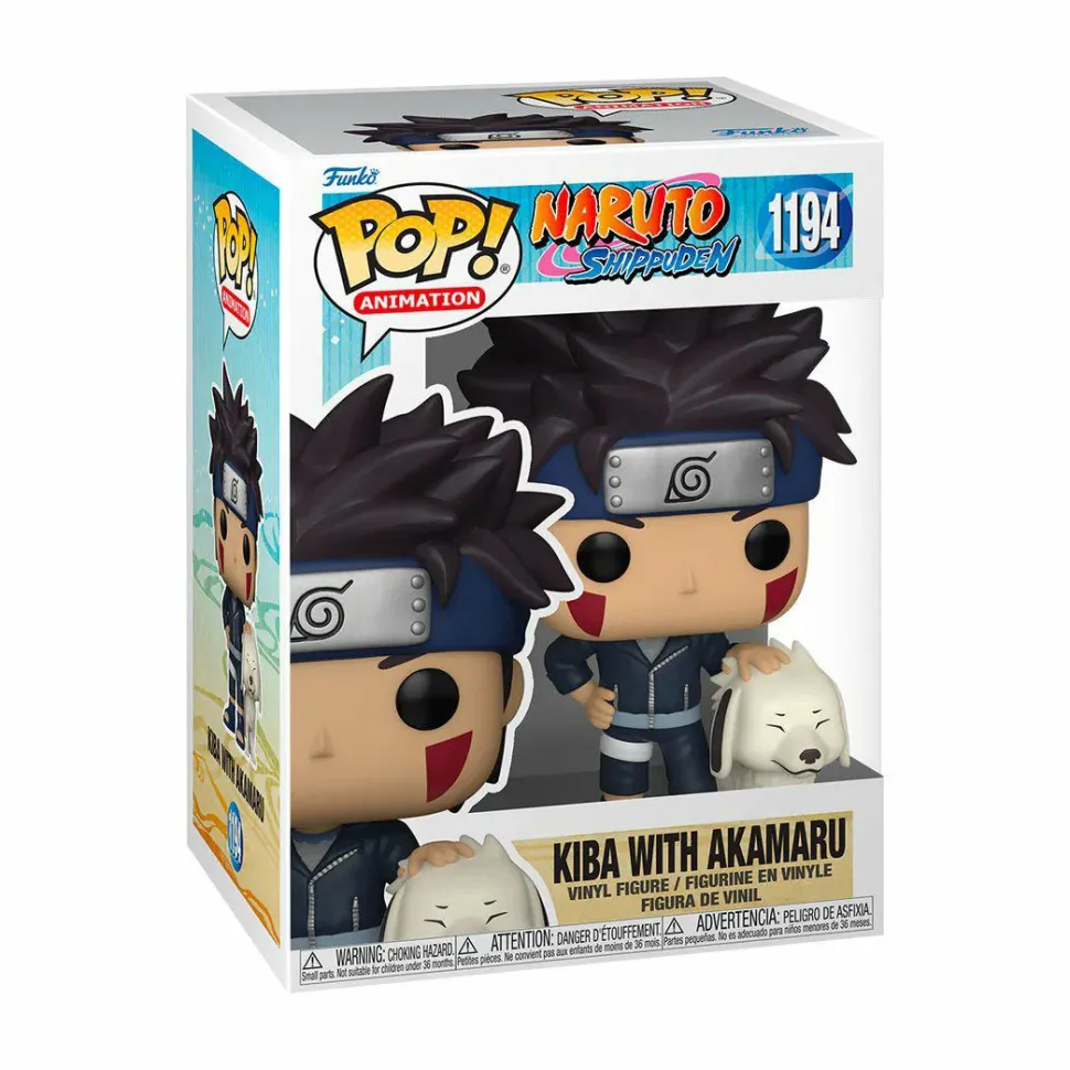 Naruto: Shippuden - Kiba with Akamaru Pop! Vinyl Figure