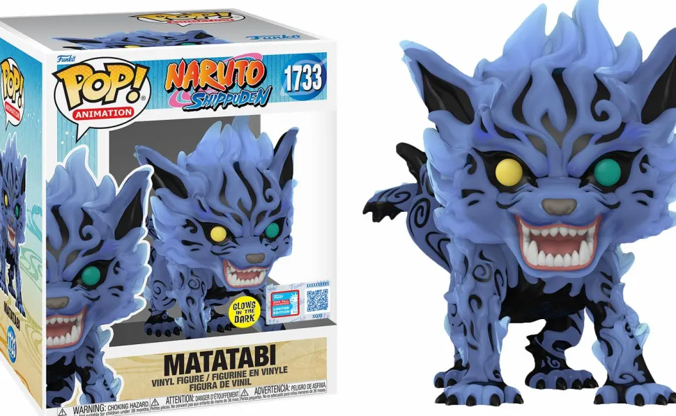 Naruto: Shippuden - Matatabi Glow-in-the-Dark Super Sized 6" Pop! Vinyl Figure (2024 Fall Convention Exclusive)