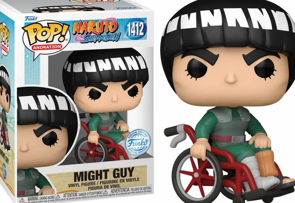 Naruto: Shippuden - Might Guy in Wheelchair Pop! Vinyl Figure