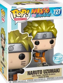 Naruto: Shippuden - Naruto Running Metallic Pop! Vinyl Figure & T-Shirt Box Set