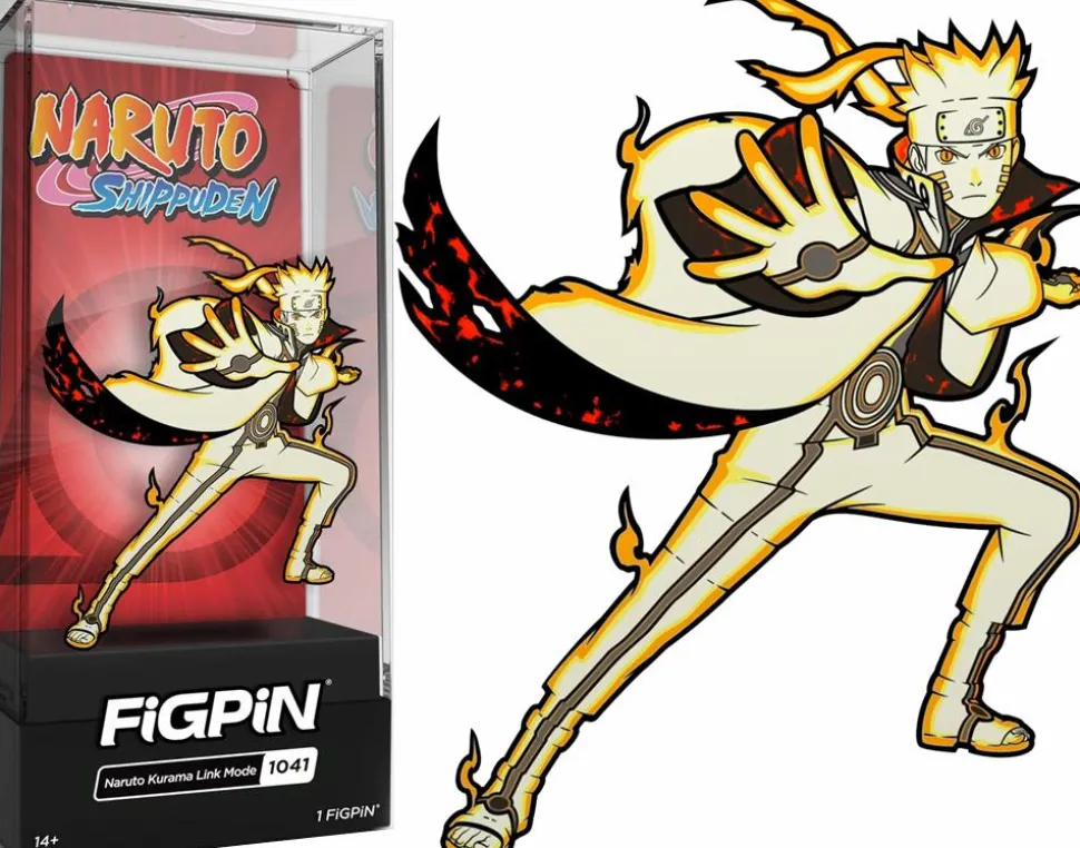 Naruto: Shippuden - Naruto Kurama Link Mode FigPin Enamel Pin