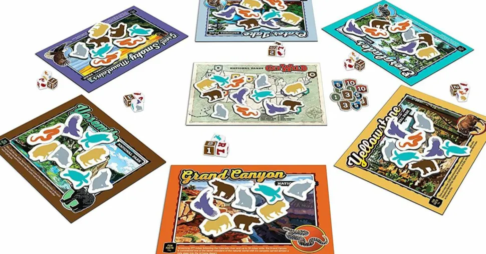National Parks - Get Wild Board Game