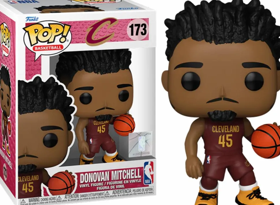 NBA Basketball - Donovan Mitchell Cavaliers Pop! Vinyl Figure