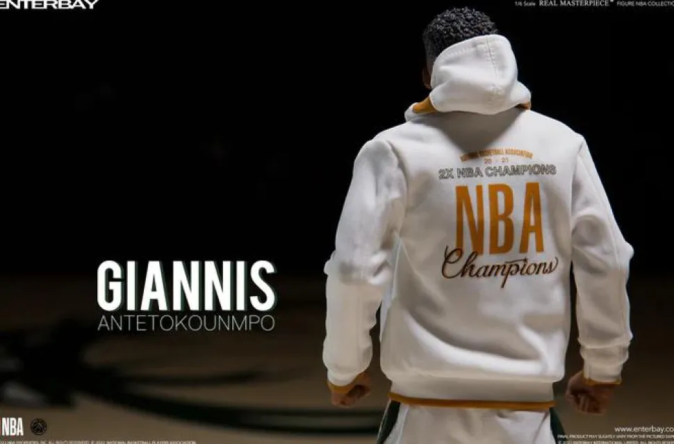 NBA Basketball - Giannis Antetokounmpo Real Masterpiece 1/6th Scale Action Figure