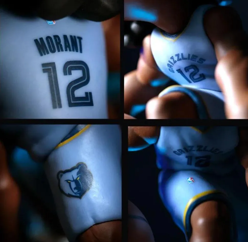 NBA Basketball - Ja Morant Memphis Grizzlies smAll-Stars Minis 6" Vinyl Figure