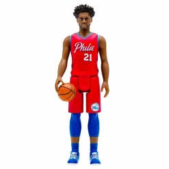 NBA Basketball - Joel Embiid Philadelphia 76ers Red Statement Supersports ReAction 3.75” Action Figure