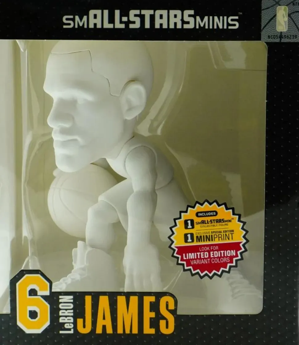 NBA Basketball - LeBron James Los Angeles Lakers (Chase Variant) smAll-Stars Minis 6" Vinyl Figure