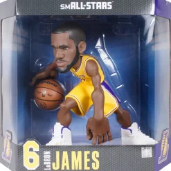 NBA Basketball - LeBron James Los Angeles Lakers (Gold Jersey) smAll-Stars 12