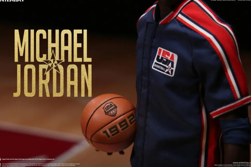 NBA Basketball - Michael Jordan Barcelona ’92 1/6th Scale Enterbay Action Figure