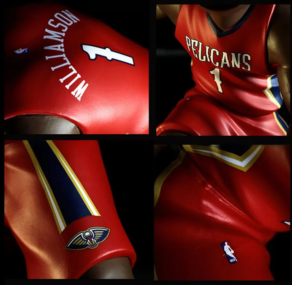 NBA Basketball - Zion Williamson New Orleans Pelicans (Red Jersey) smAll-Stars 12" Vinyl Figure