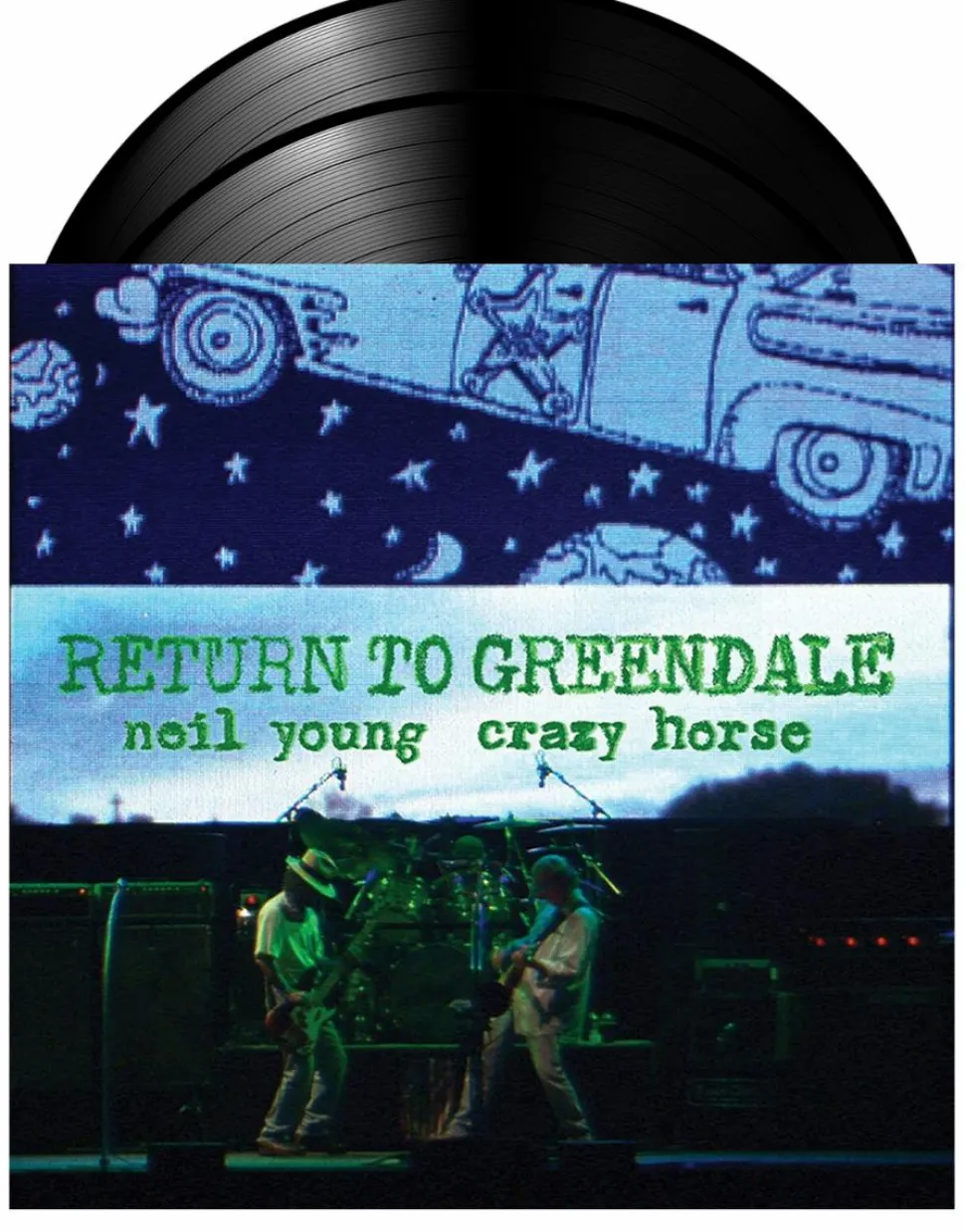 Neil Young & Crazy Horse - Return To Greendale Live 2003 2xLP Vinyl Record