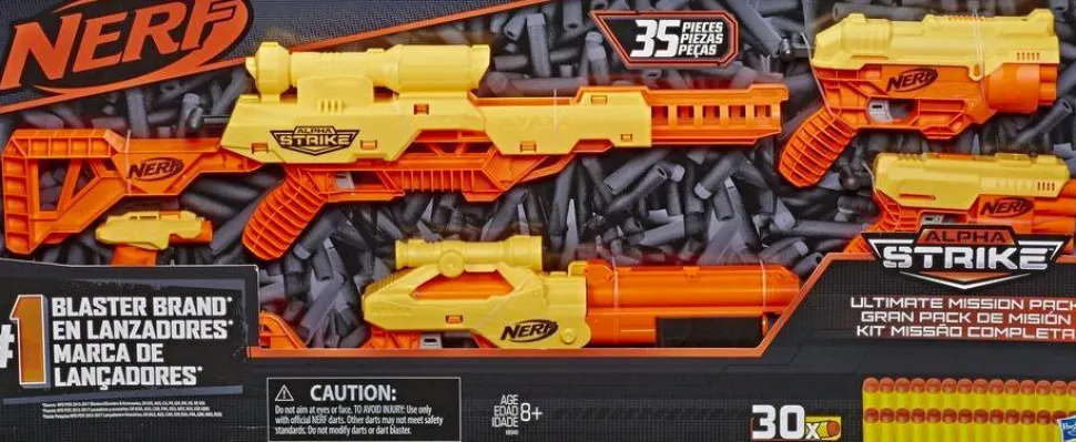 Nerf - Alpha Strike Ultimate Mission Pack (35 Pieces)