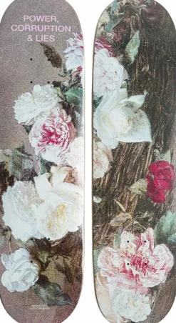 New Order - New Order x Color Bars Power, Corruption & Lies 8.25" Skateboard Deck Set (Set of 2)