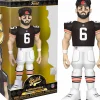 NFL Football - Baker Mayfield Cleveland Browns 12" Gold Premium Vinyl Figure