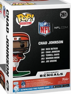 NFL Football - Chad Johnson Cincinnati Bengals Pop! Vinyl Figures